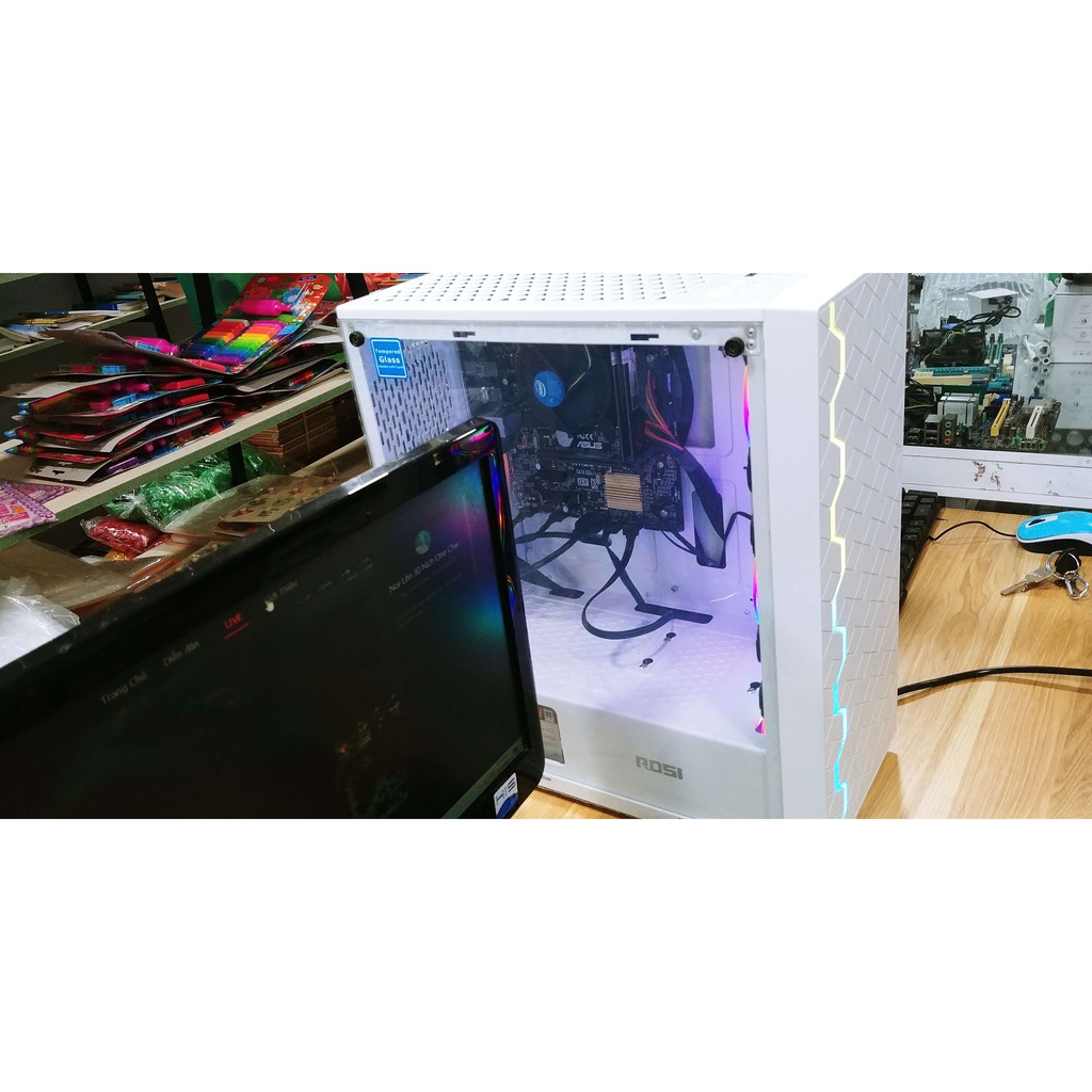 TRỌN BỘ PC ĐỜI MỚI CẤU HÌNH CAO ALL NHU CẦU /I5 7400/Main H110M/RAM 8Gb/ SSD 120G/Nguồn 400W/MÀN HÌNH19-22IN