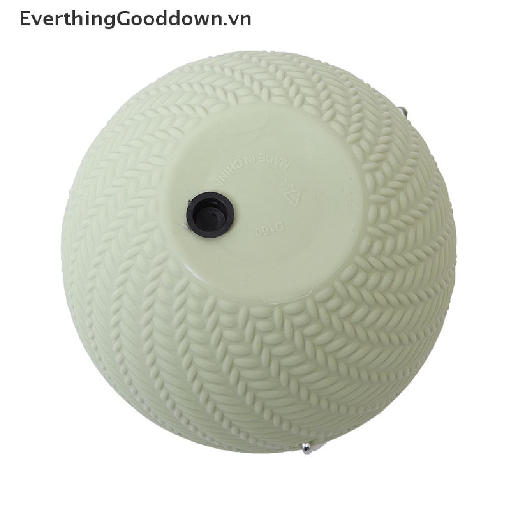 Everthinggood Chậu Hoa Treo Ban Công Giả Mây Đan