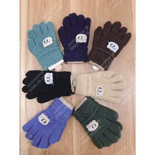 Găng tay len cho bé trai từ 2-5 tuổi