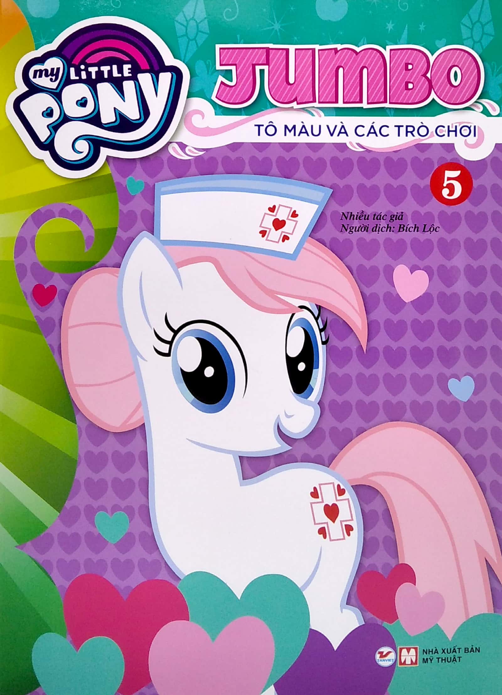 Sách My Little Pony - Jumbo Tô Màu Và Các Trò Chơi 5