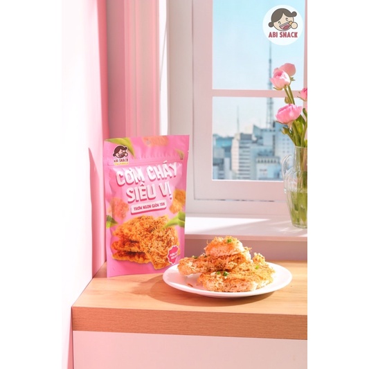 _ABI SNACK_ CƠM CHÁY SIÊU VỊ PHỦ MỘT LỚP CHÀ BÔNG ĐẬM VỊ - THƠM NGON - GIÒN TAN