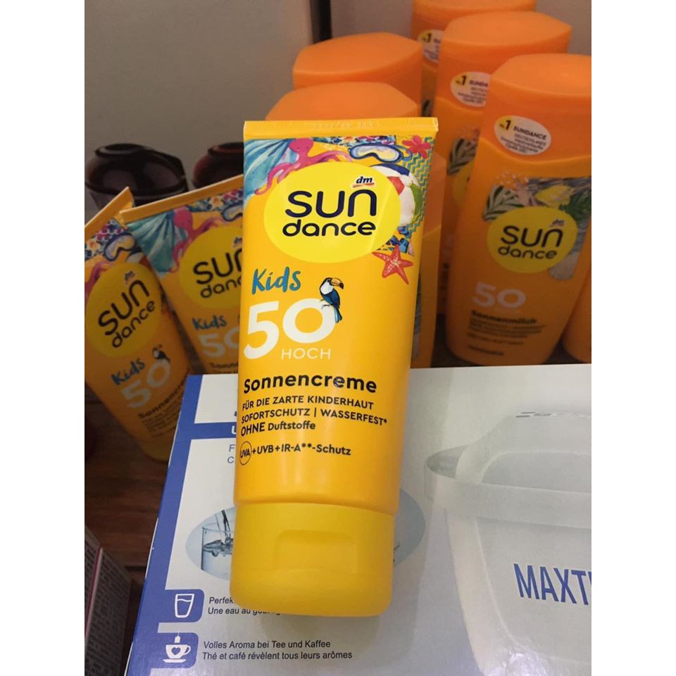 [Có bill] Date 03/2022 Kem chống nắng Sundance SPF 50 ĐỨC 100ml