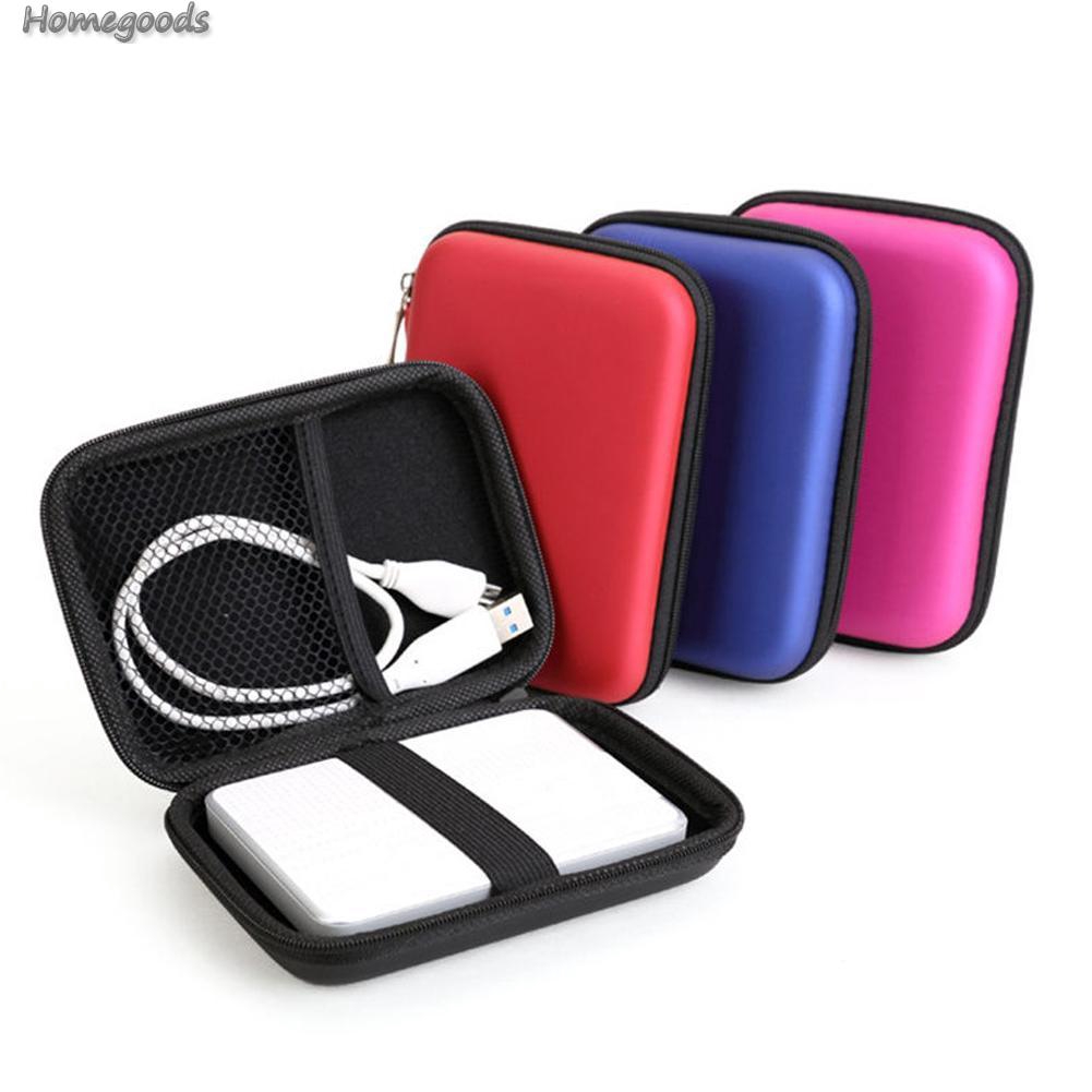 Good Shop❁2.5-inch hard disk package headset bag multi-function mobile power EVA Pouch