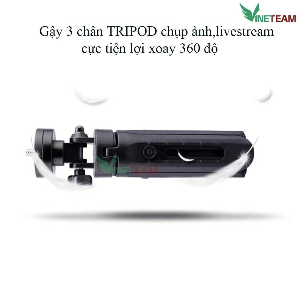 Gậy 3 chân TRIPOD SUPPORT chụp ảnh,livestream cực tiện lợi xoay 360 độ -dc4357