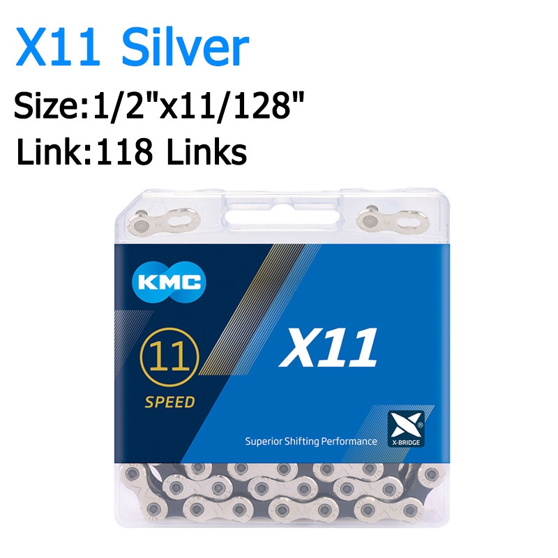 Kmc Dây Xích Xe Đạp 11 Tốc Độ x9 x10 x11 x12 116 / 118 / 126l Chuyên Dụng Cho shimano 11