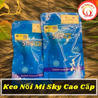 Keo nối mi xanh / keo nối mi không cay / keo nối mi bền