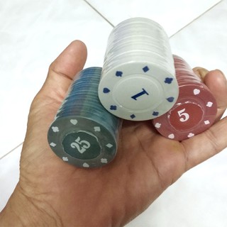 Bộ phỉnh poker 200 chips hộp sắt