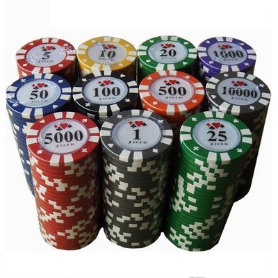 Chip poker có số ( phỉnh poker ) dòng hoa chất nhựa cao cấp PK 9