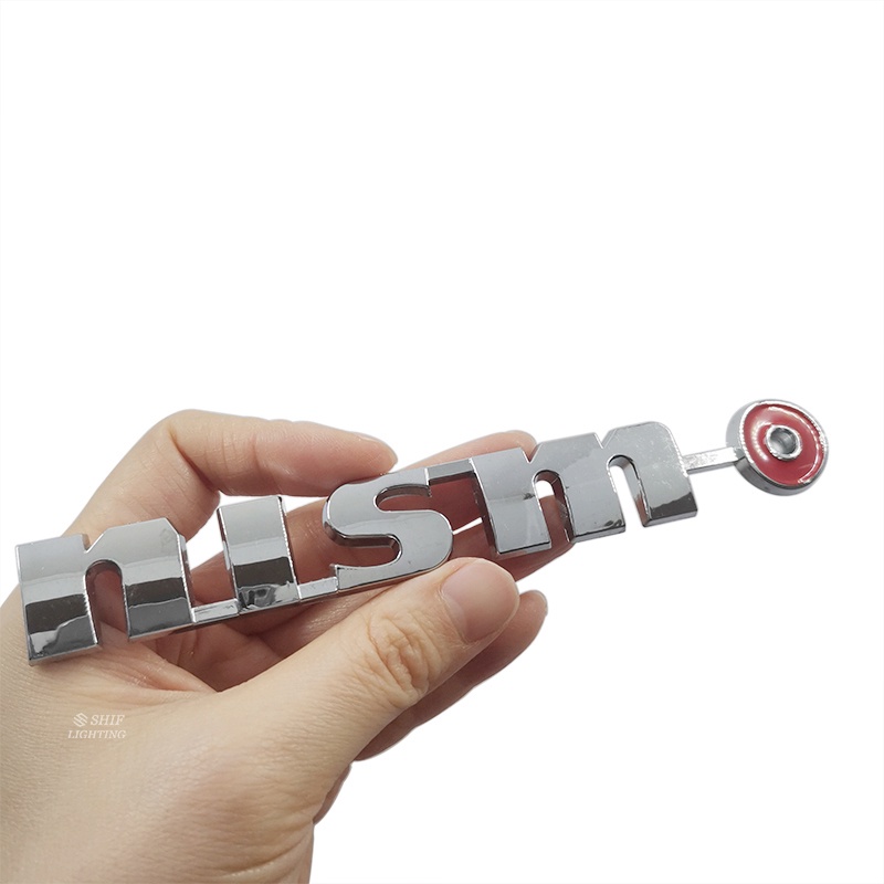 FENDER 1 x Miếng Dán Trang Trí Xe Hơi Hình Chữ Cái 3D ABS NISMO Thay Thế Cho NISSAN NISMO