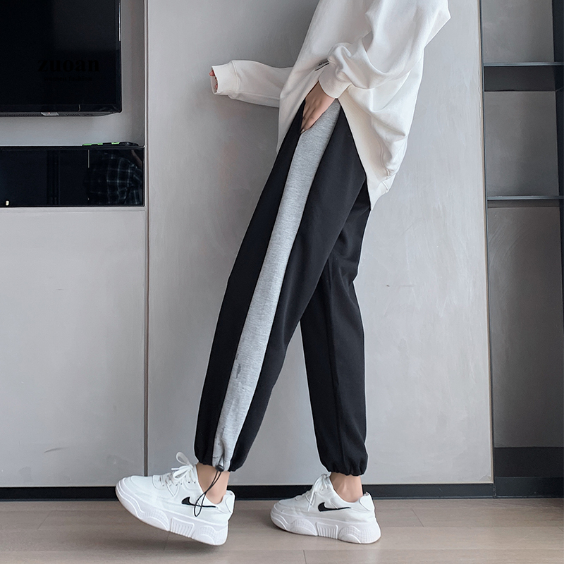 Quần Dài Thể Thao Dáng Rộng Kiểu Hàn Quốc Thời Trang Mùa Thu Cho Nữ | BigBuy360 - bigbuy360.vn