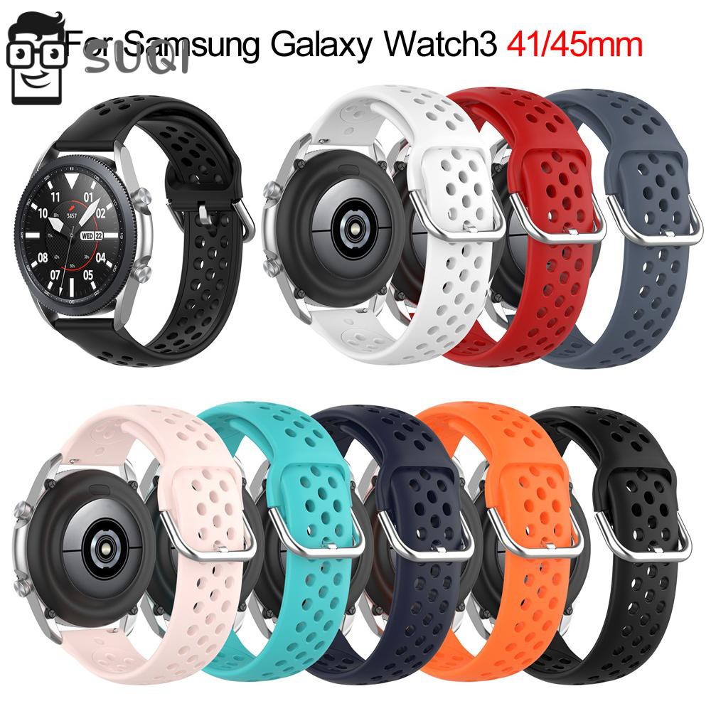 Dây Đeo Thay Thế 20mm 22mm Cho Đồng Hồ Thông Minh Samsung Galaxy Watch 3 41mm 45mm