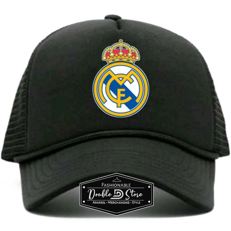 Mũ Lưỡi Trai In Logo Real Madrid Cá Tính