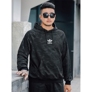 ADIDAS CLOVER Sweatshirts Men Women Long Sleeve With Korean Fashion Cap