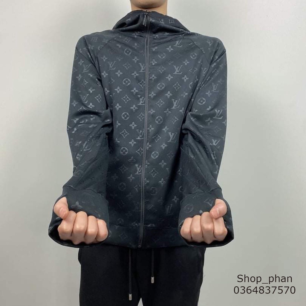 Áo Chống Nắng Dập Vân Nam Chất Umi 2 Túi Khoá Kéo Trẻ Trung Thời Trang