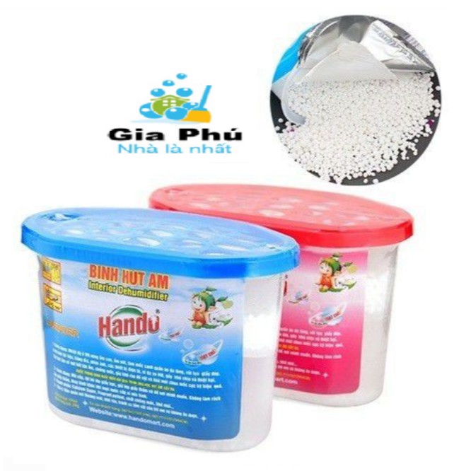 [Mã HC1505 giảm 8% đơn 250K] Bình hút ẩm mốc ở mọi nơi 450ml Hando