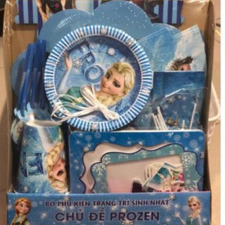 Set mega sinh nhật Elsa