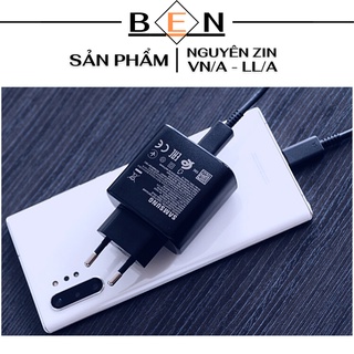 Bộ sạc nhanh Samsung 45w chính hãng sạc siêu nhanh Note 10 Plus/S20 Ultra Note 10 Plus 5G/Note 20/Note 20 Ultra