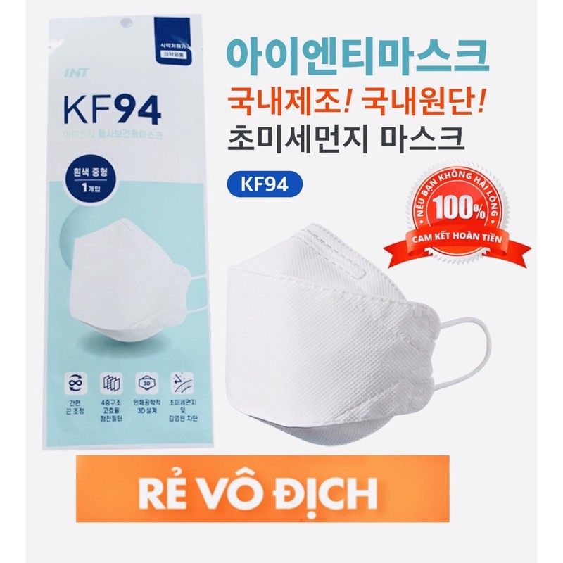 Khẩu trang Hàn Quốc KF94 Nhập khẩu chính hãng