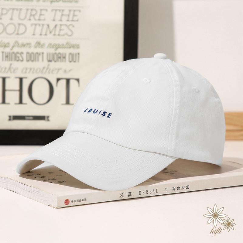 Mũ lưỡi trai | Nón kết thêu chữ phong cách Hàn Quốc Unisex Nam Nữ 2022