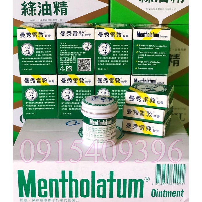 DẦU CÙ LÀ MENTHOLATUM NỘI ĐỊA ĐÀI LOAN