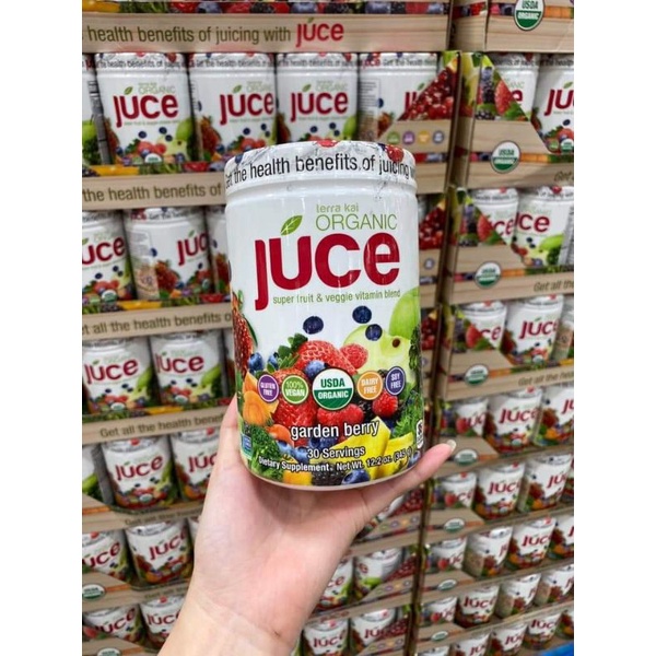 Bột trái cây Terra Kai ORGANIC JUICE 345g của Mỹ