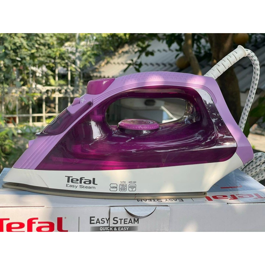 Bàn ủi hơi nước nằm chống đóng cặn Tefal FV1955E0 1400W - Hàng chính hãng