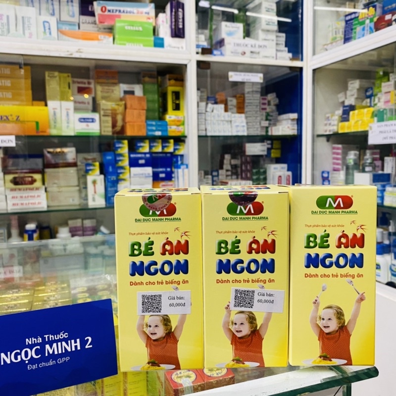 ✅ [Chính Hãng] Bé Ăn Ngon Đại Đức Mạnh ( Thực phẩm bảo vệ sức khoẻ ) dành cho bé biến ăn ( Chai 125ml)