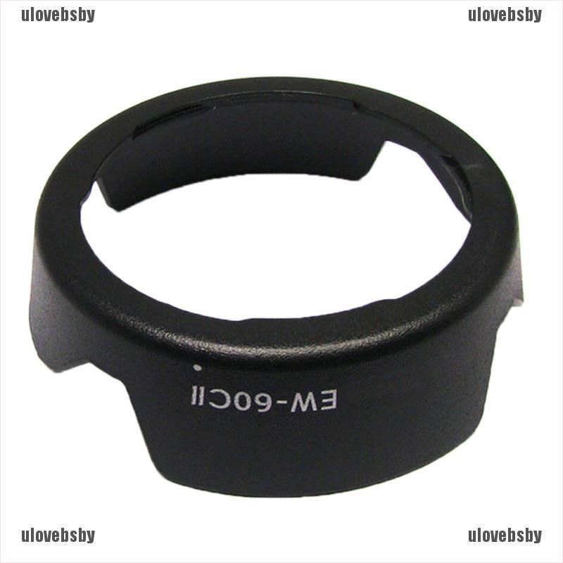 【ulovebsby】ES-62 II Bayonet Lens Hood for Canon EOS EF 50mm f/1.8 II ES62II