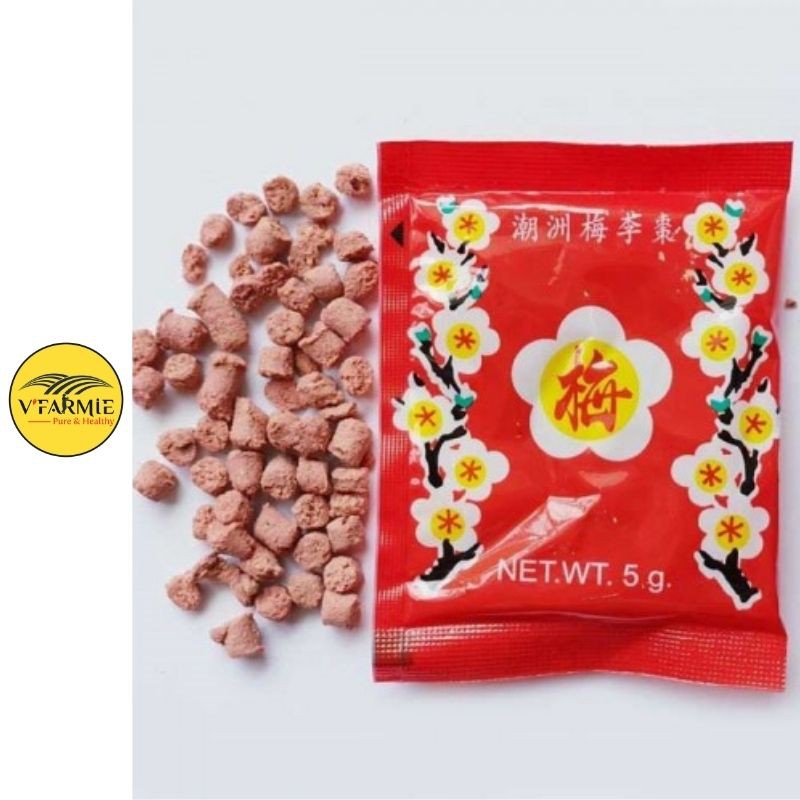 [Mã 77FMCGSALE1 giảm 10% đơn 250K] 1 gói xí muội ô mai hoa anh đào Thái Lan 5g