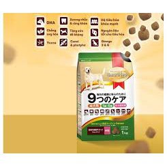 Thức ăn hạt cho chó nhỏ Smartheart Gold - túi 1kg, hạt cho chó nhỏ Poodle, Pug, bắc kinh lai nhật, phốc