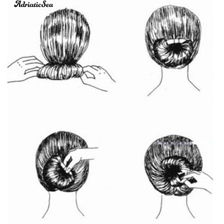 Bộ dụng cụ bện tạo búi tóc 4 cái