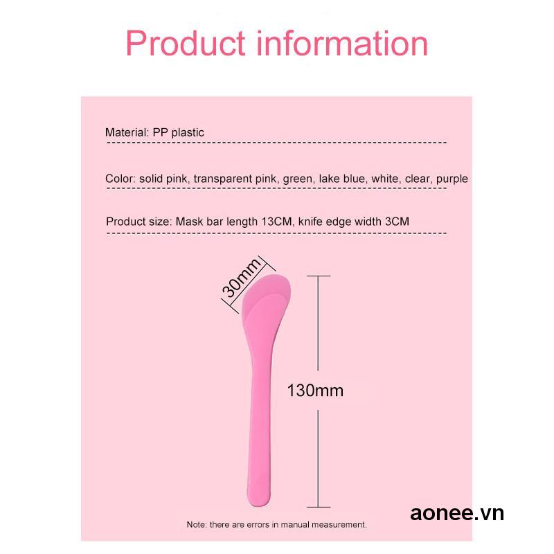 ✨✨Muỗng nhựa trộn mặt nạ chăm sóc da diy