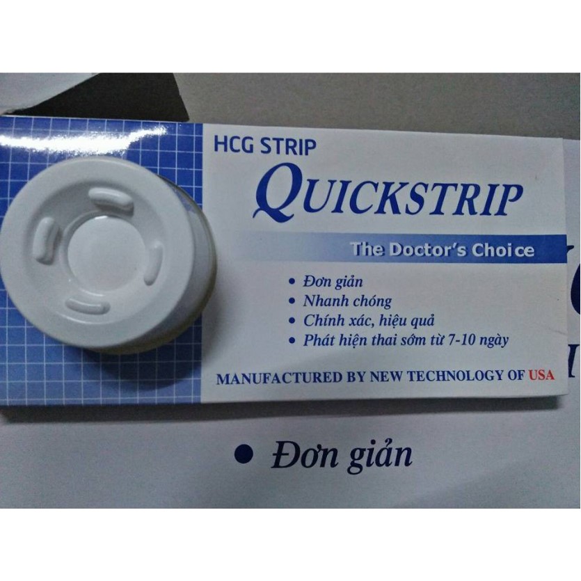 Que thử thai quickstrip