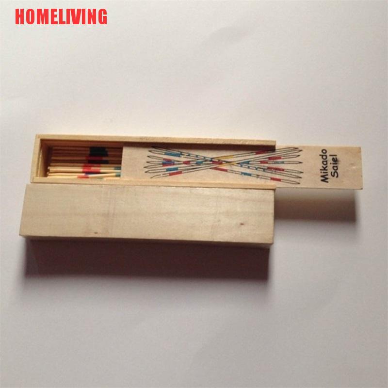 Hộp Đồ Chơi Nhặt Que Gỗ Truyền Thống Cổ Điển