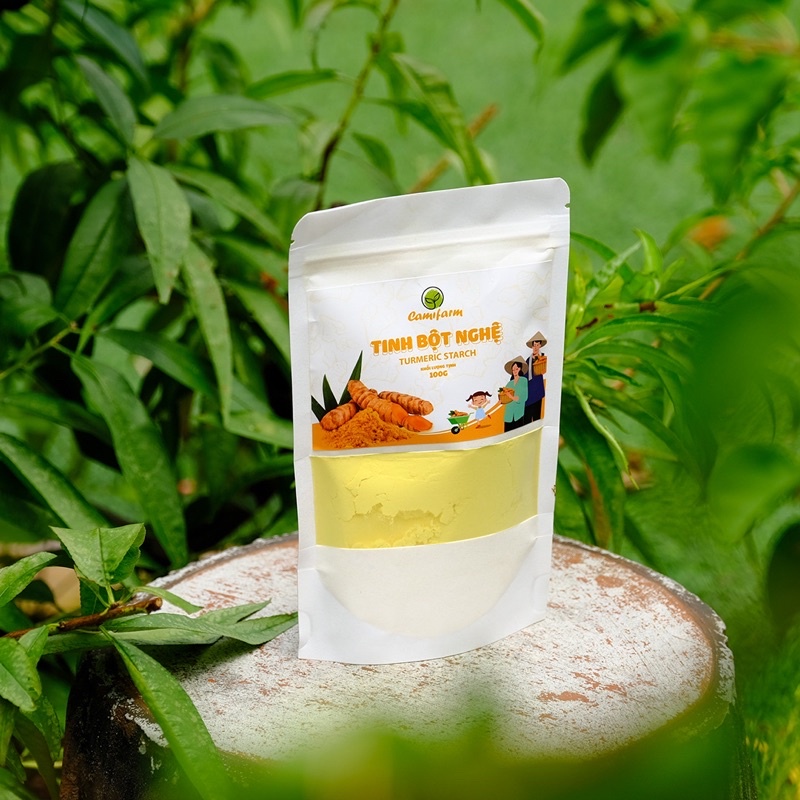 Tinh Bột Nghệ Nguyên Chất Camifarm chăm sóc da, tốt cho sức khoẻ