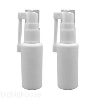 (Hàng Mới Về) Set 2 Chai Xịt Mũi Rỗng 30ml Bằng Nhựa Tiện Dụng