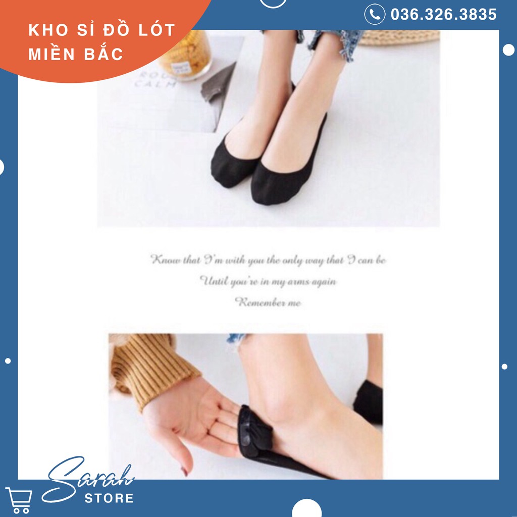 Set 10 Đôi Tất Hài Nữ Da Chân Siêu Dai