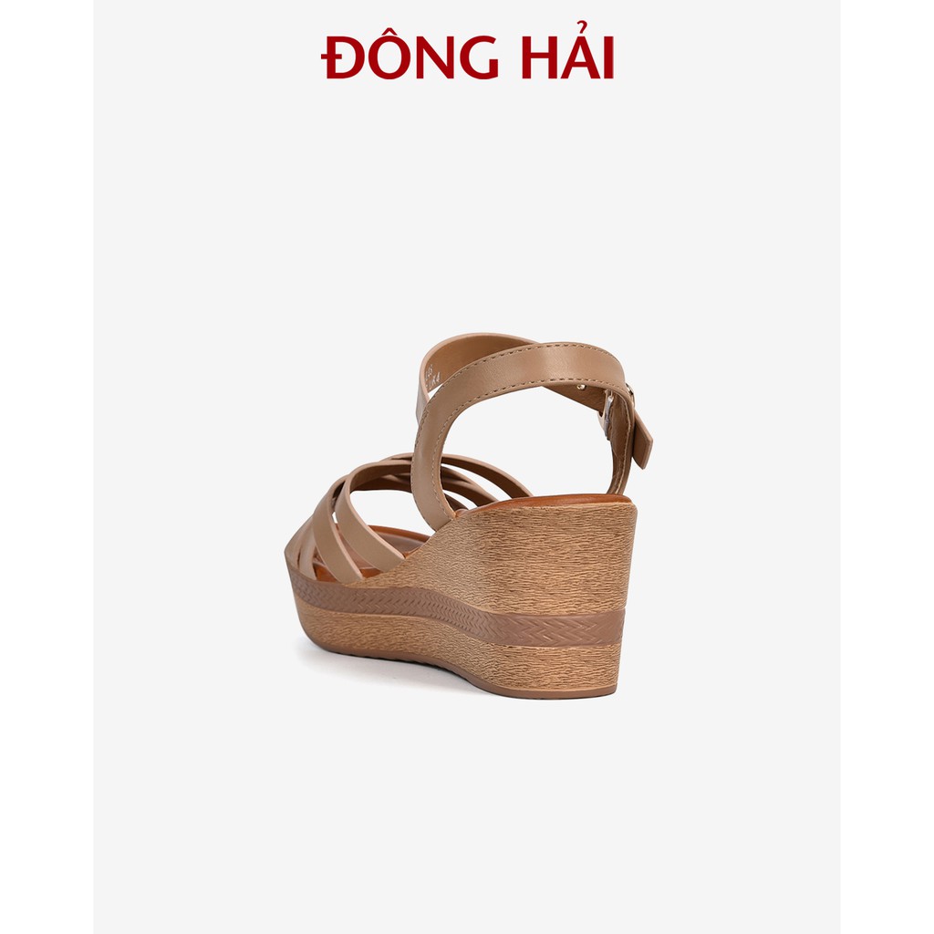 &quot;TẶNG NGAY 30K khi theo dõi gian hàng &quot; Sandal đế xuồng Zucia quai đan tôn dáng trẻ trung đế nhựa siêu nhẹ 7cm - SHL48