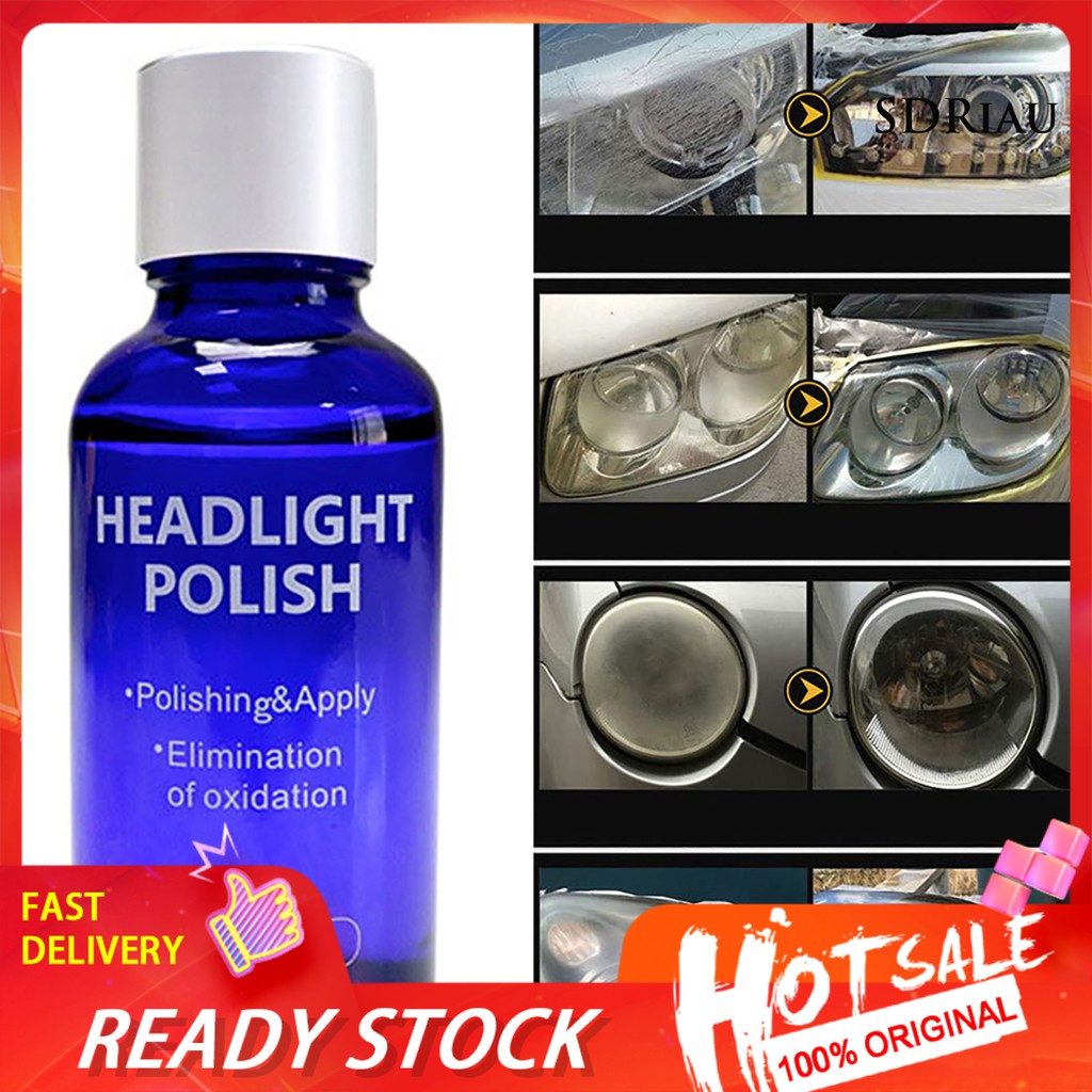 Dung Dịch Làm Sạch Vết Trầy Đèn Pha Xe Hơi 30Ml