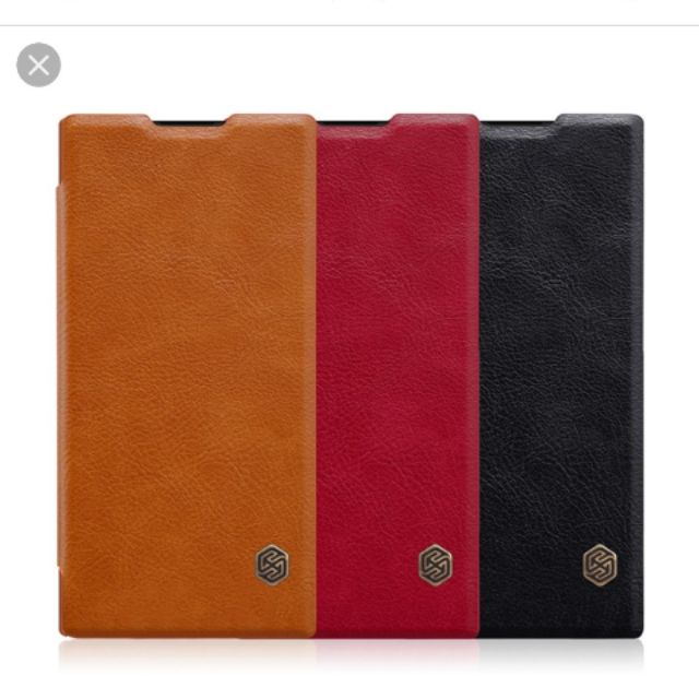 Bao da Nillkin Qin cho sony XA2 có ngăn để thẻ car... hàng Chính hãng