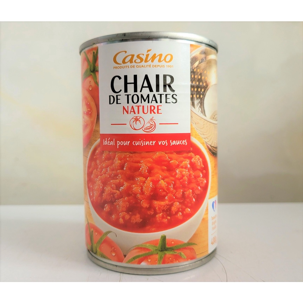[Hộp 400g] CÀ CHUA XAY NHUYỄN NGUYÊN VỊ [France] CSN Tomato Paste