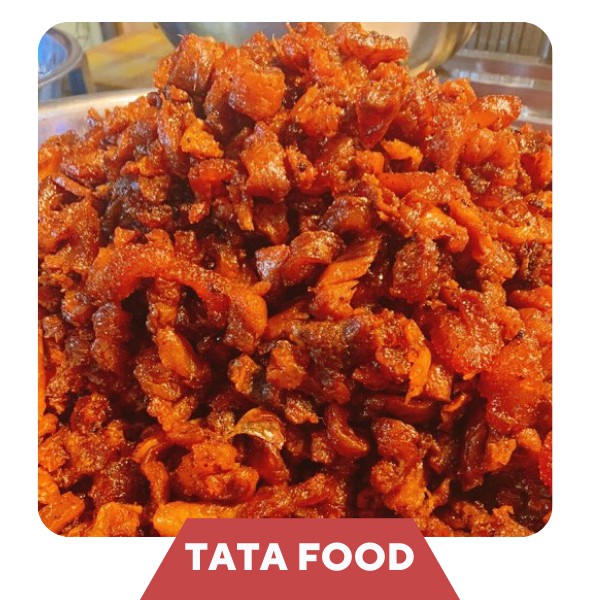 THỊT BÒ KHÔ ƯỚT TỎI - BÒ GÂN ƯỚT TỎI - TATA FOOD - GÓI 100g | BigBuy360 - bigbuy360.vn