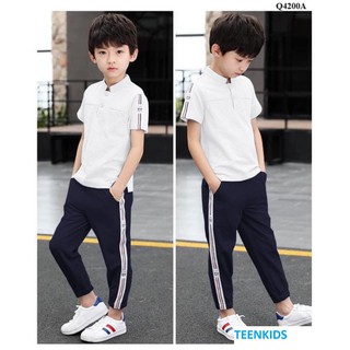 Set bộ cho bé trai mặc đi chơi.