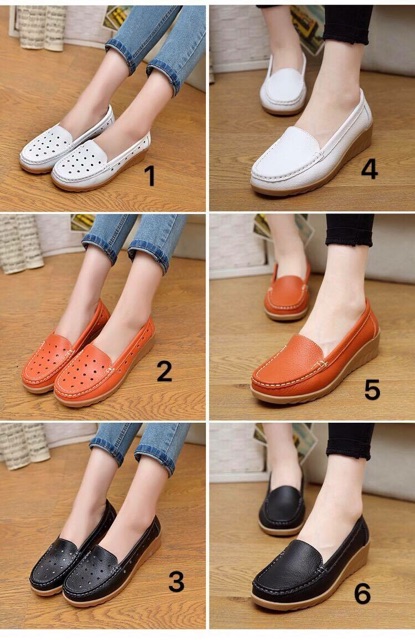 Giày moca nữ hàng quảng châu | BigBuy360 - bigbuy360.vn