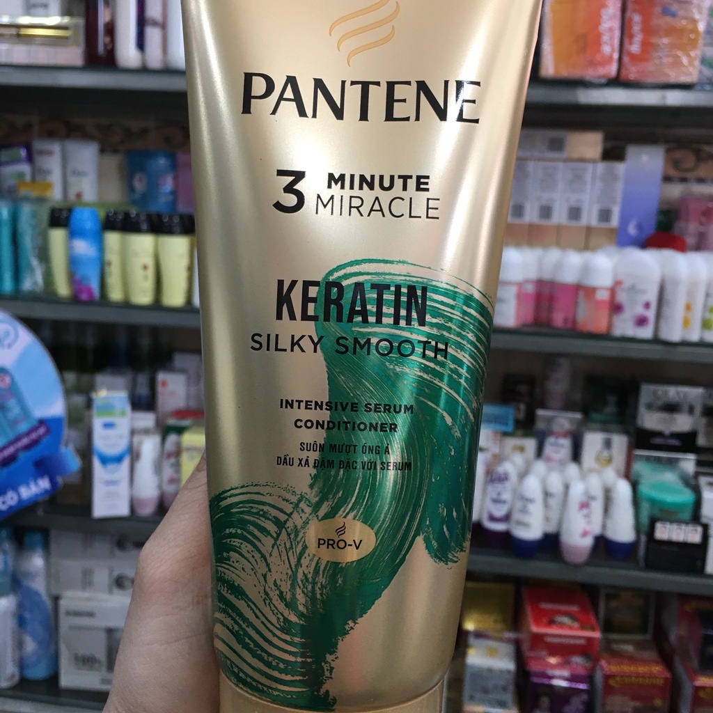 Pantene xả 3 phút diệu kỳ suôn mượt óng ả 300ml