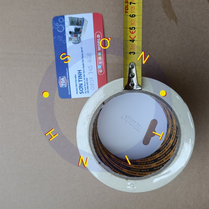 Băng keo giấy 2F4 , 4F8 x 30m TOLSEN 50245 , 50248