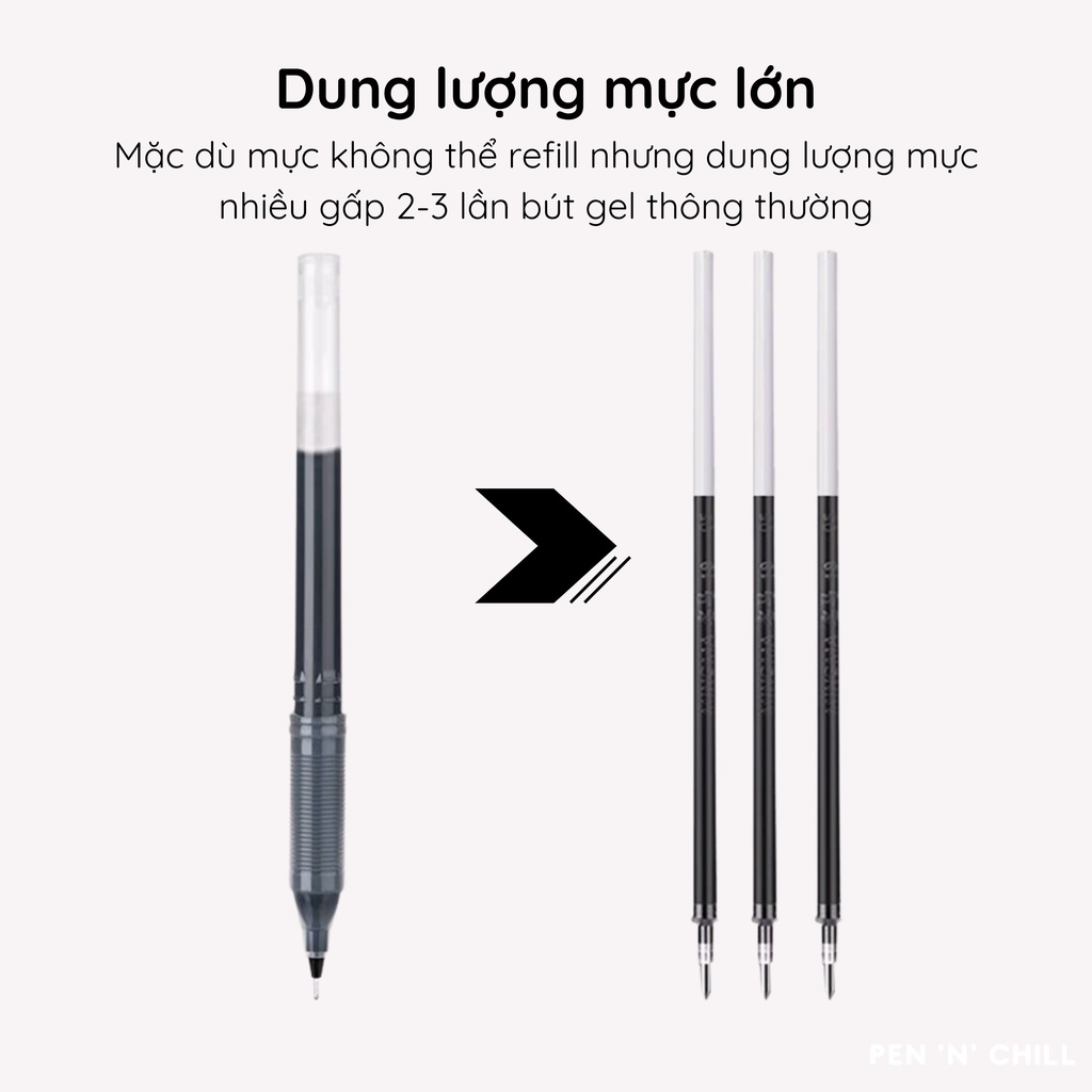 Bút gel Pilot P500 cỡ ngòi 0.5mm
