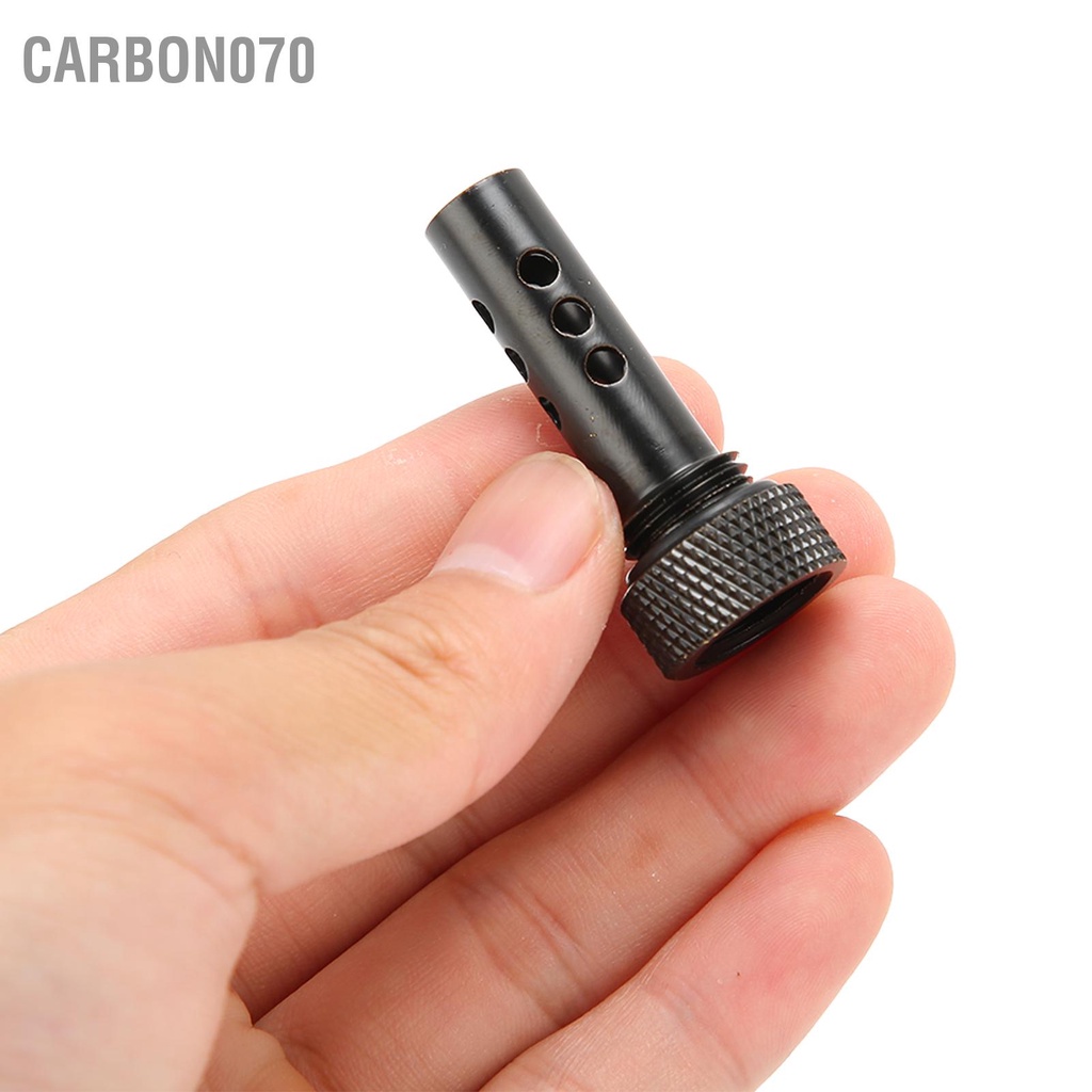 Carbon070 Công cụ tạo bọt bên ngoài bể nước lạnh cho máy tính màu đen G1 / 4