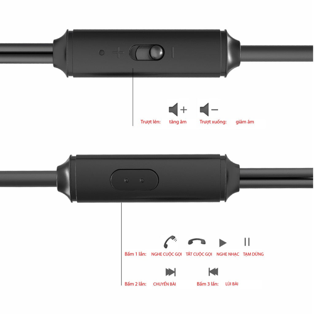 Tai nghe FENGZHI E52 có dây nhét tai Jack cấm 3.5mm chính hãng cho iPhone Samsung Oppo Vivo Huawei Xiaomi
