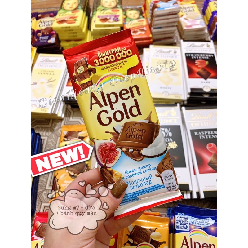 Socola Alpen Gold (đủ vị)